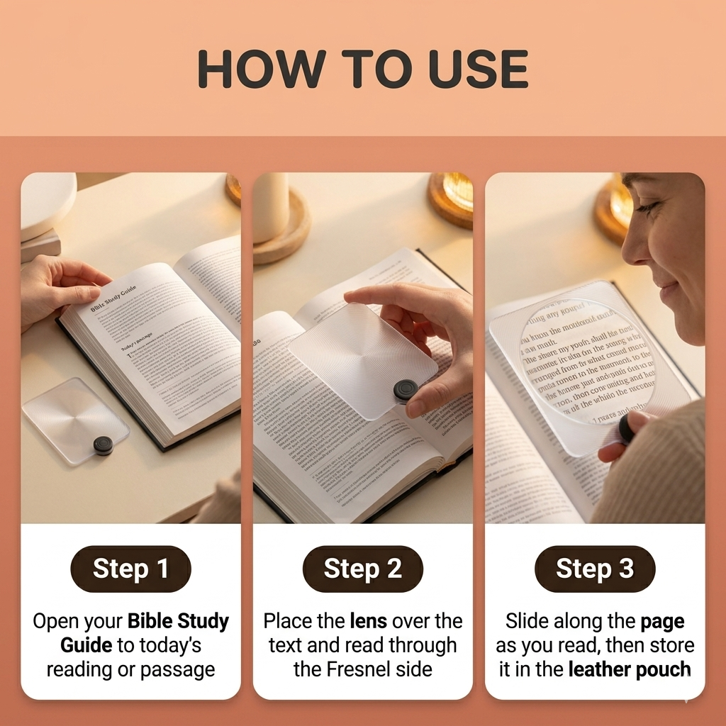 5x Bible Reading Magnifier